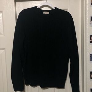 Black Patterned Sweater